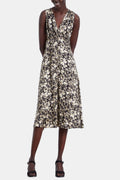 Long Dress - Black and White - Women