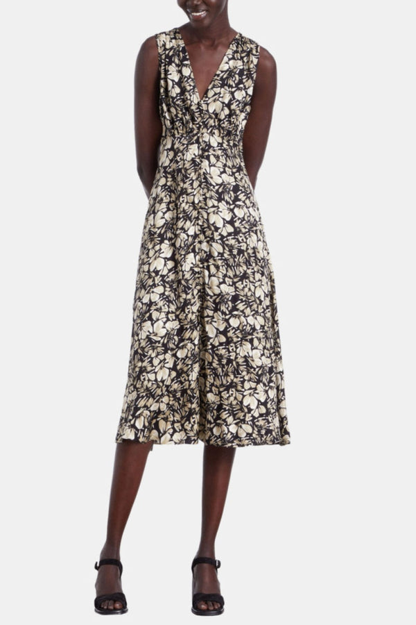 Long Dress - Black and White - Women