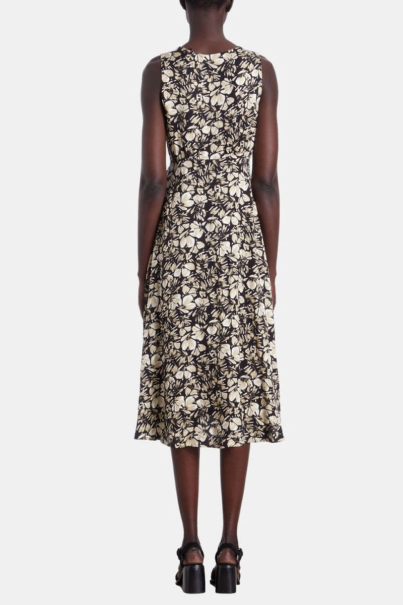 Long Dress - Black and White - Women