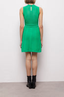 Robe Courte - Vert - Femme