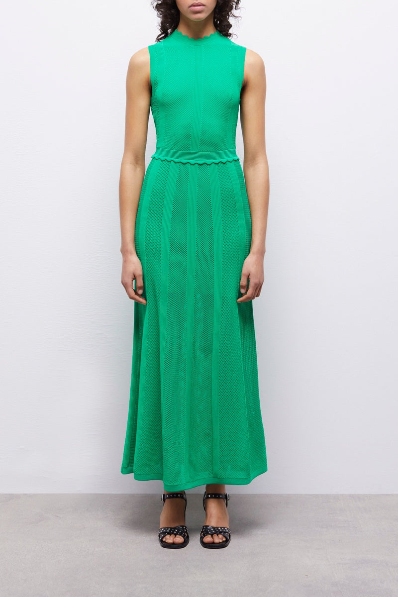 Robe Longue - Vert - Femme
