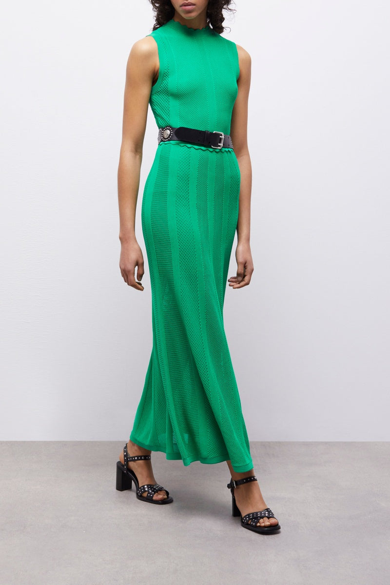 Long Dress - Green - Women