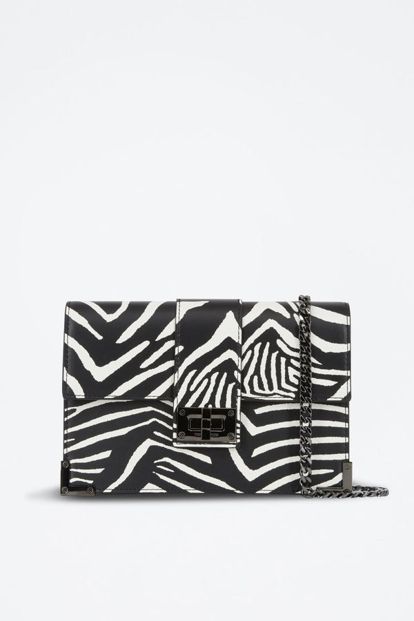 The Kooples - Bolso Bandolera de Piel - Negro