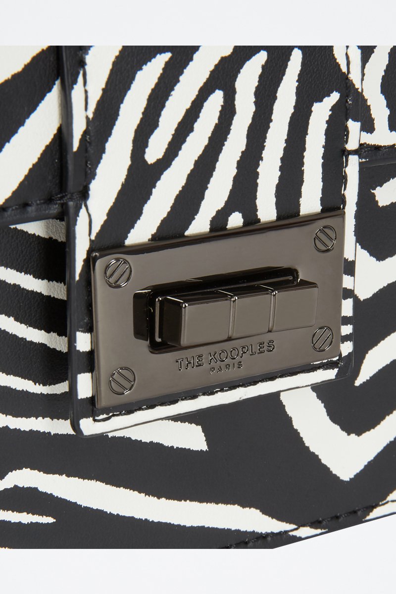 The Kooples - Sac Bandoulière En Cuir - Noir
