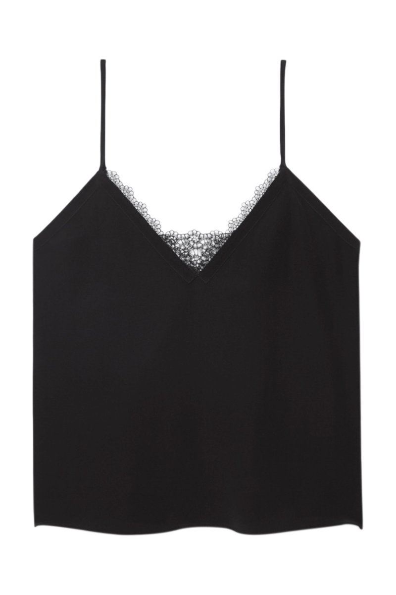 The Kooples - Silk Camisole - Black