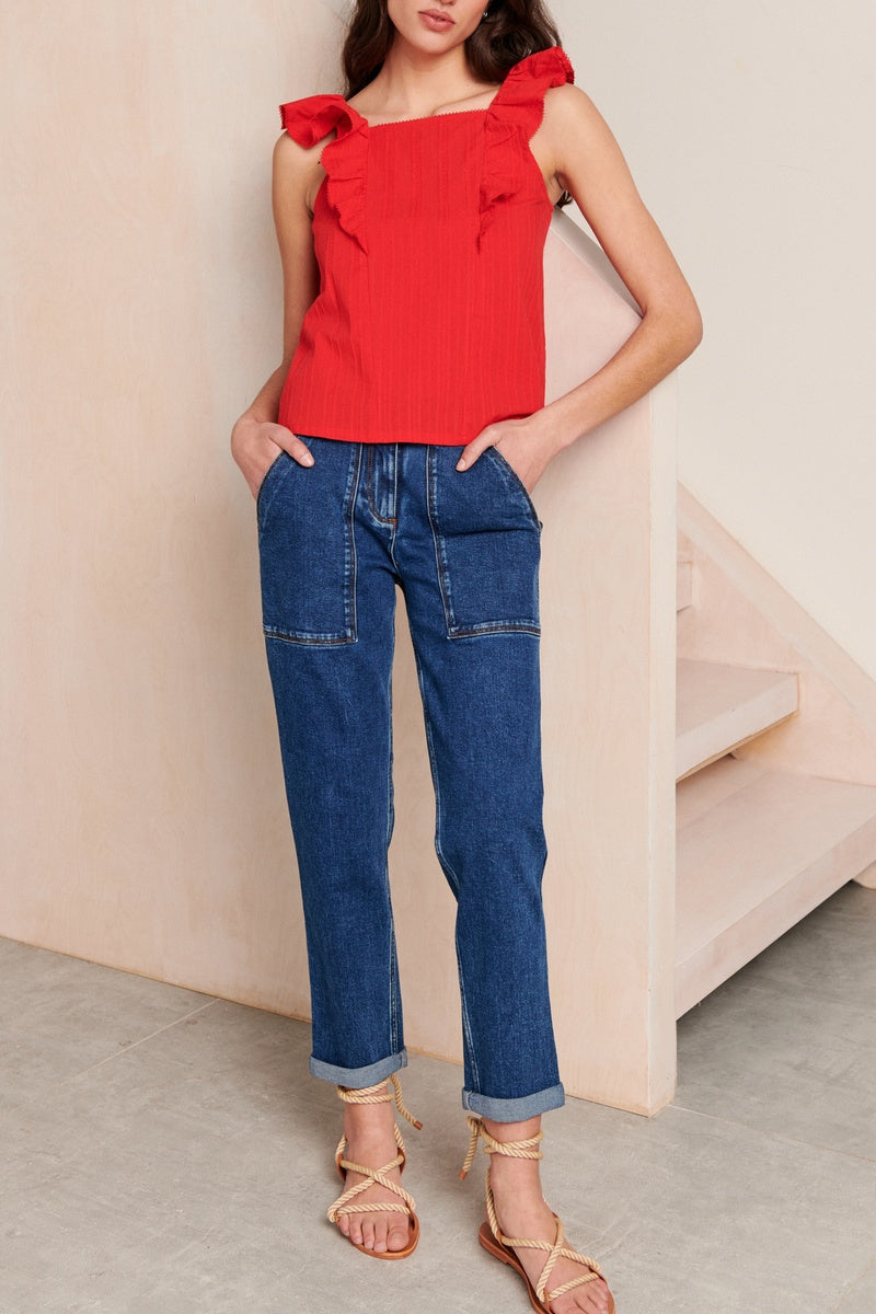 Top - Red