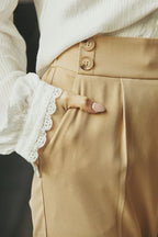 Karl Marc John - Straight Trousers Psalm - Beige