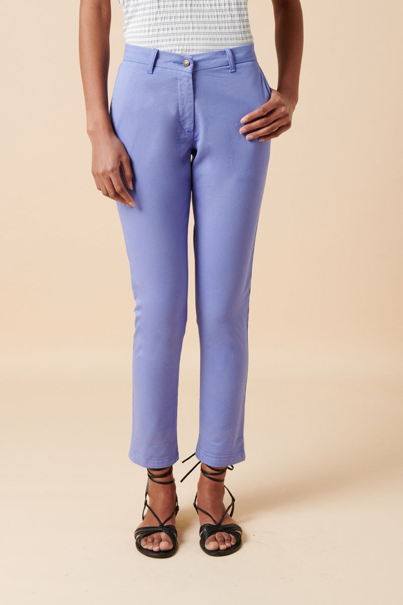 Pantalón de Algodón Orgánico - Lila