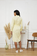 Karl Marc John - Robe Chemise Rafia - Jaune