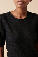 Vestido recto - Negro