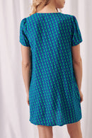 Vestido camisero - Azul
