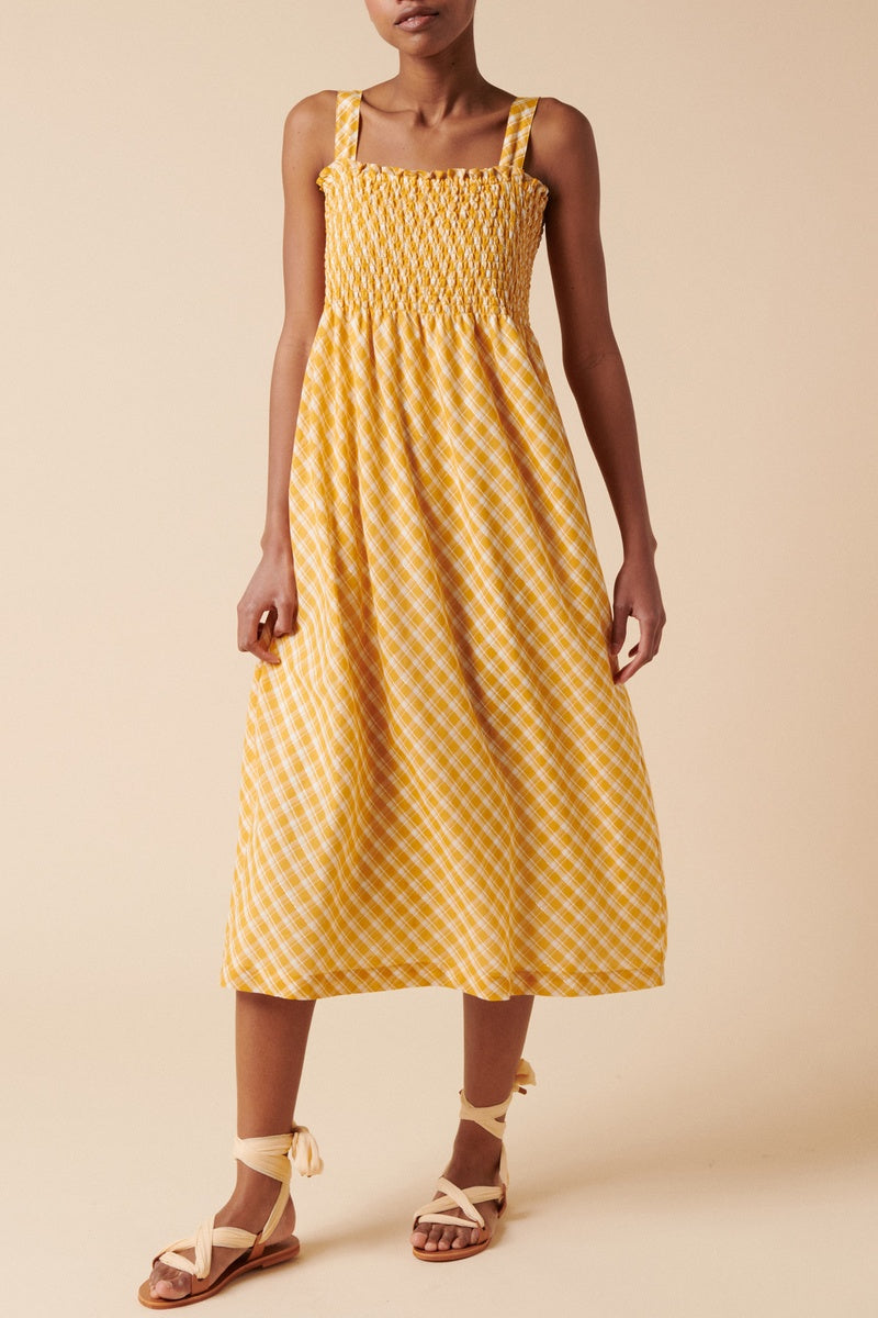 Robe Longue - Jaune