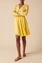Robe Droite - Jaune