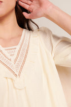 Straight Dress - Beige