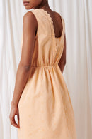 Straight Dress - Peach