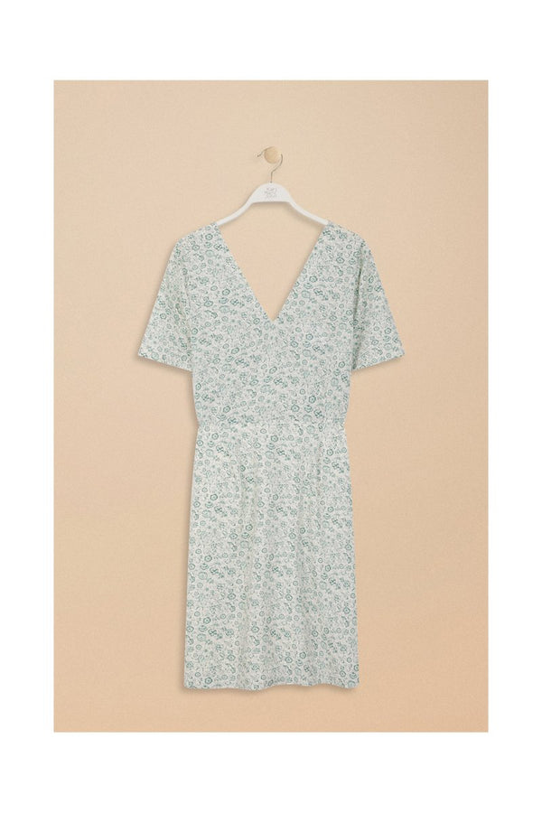 Karl Marc John - Rokiya Straight Dress - White And Blue