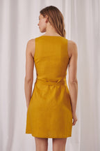 Karl Marc John - Rimila Linen Shirt Dress - Mustard
