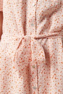 Vestido camisero - Naranja