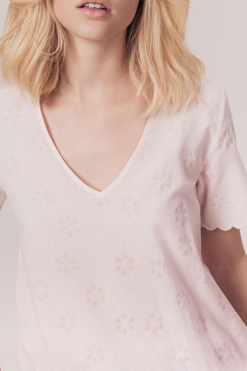 Blouse Toa - Rose Poudré