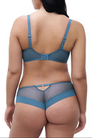 Sujetador Si Flowers - Azul Jeans