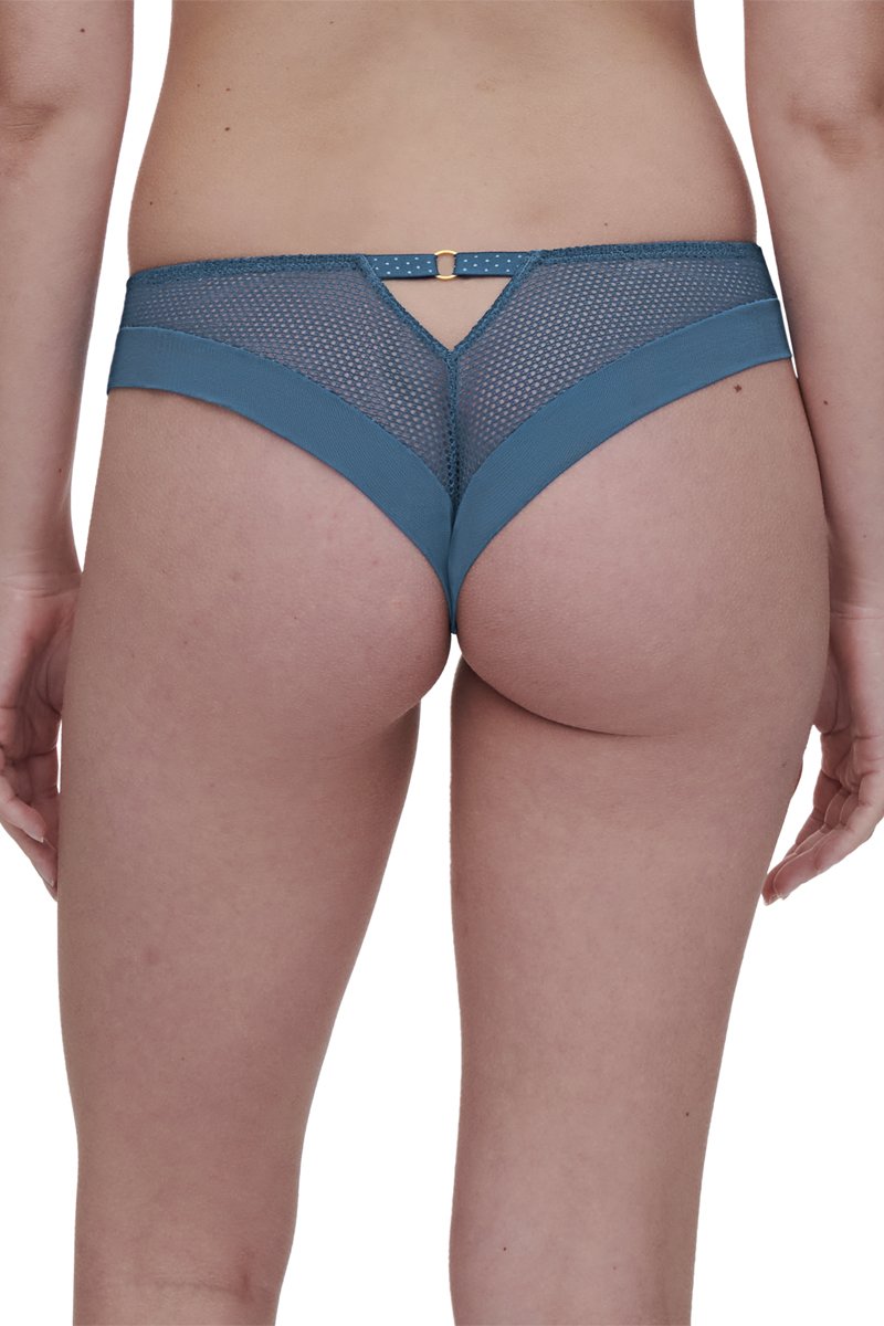 Tanga Si Flores - Azul Jeans