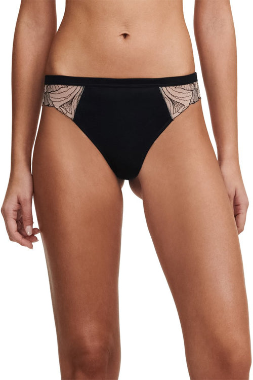 Slip Tattoo Lo - Noir Et Beige