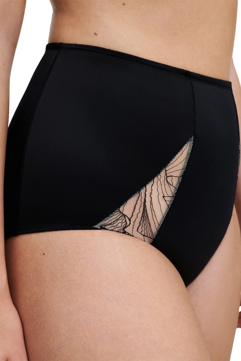Culotte Tattoo Lo - Negro Y Beige