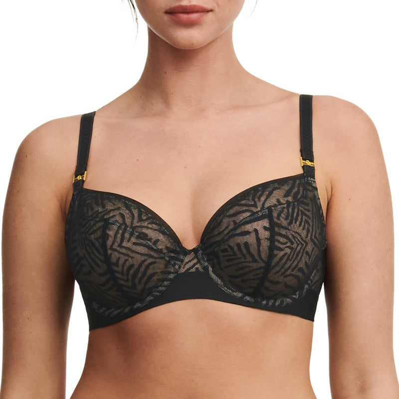 Soutien-Gorge Graphic A - Noir