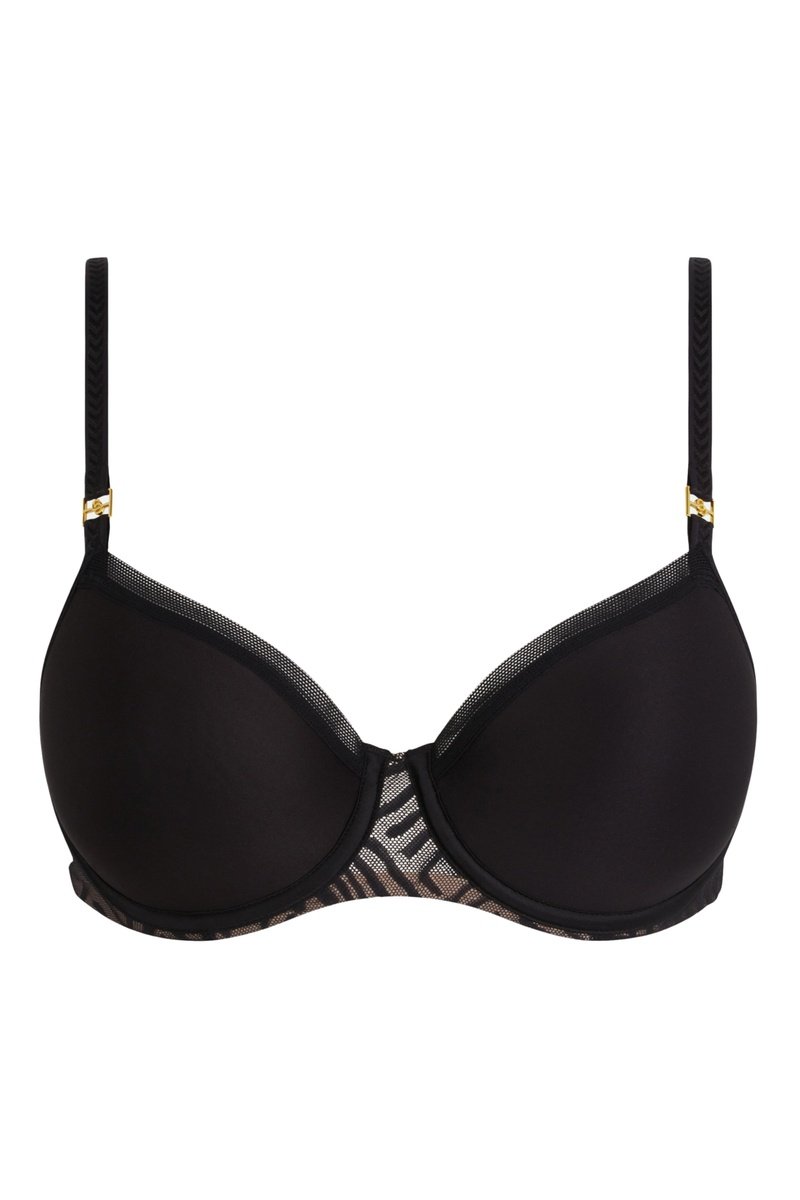 Soutien-Gorge Graphic A - Noir