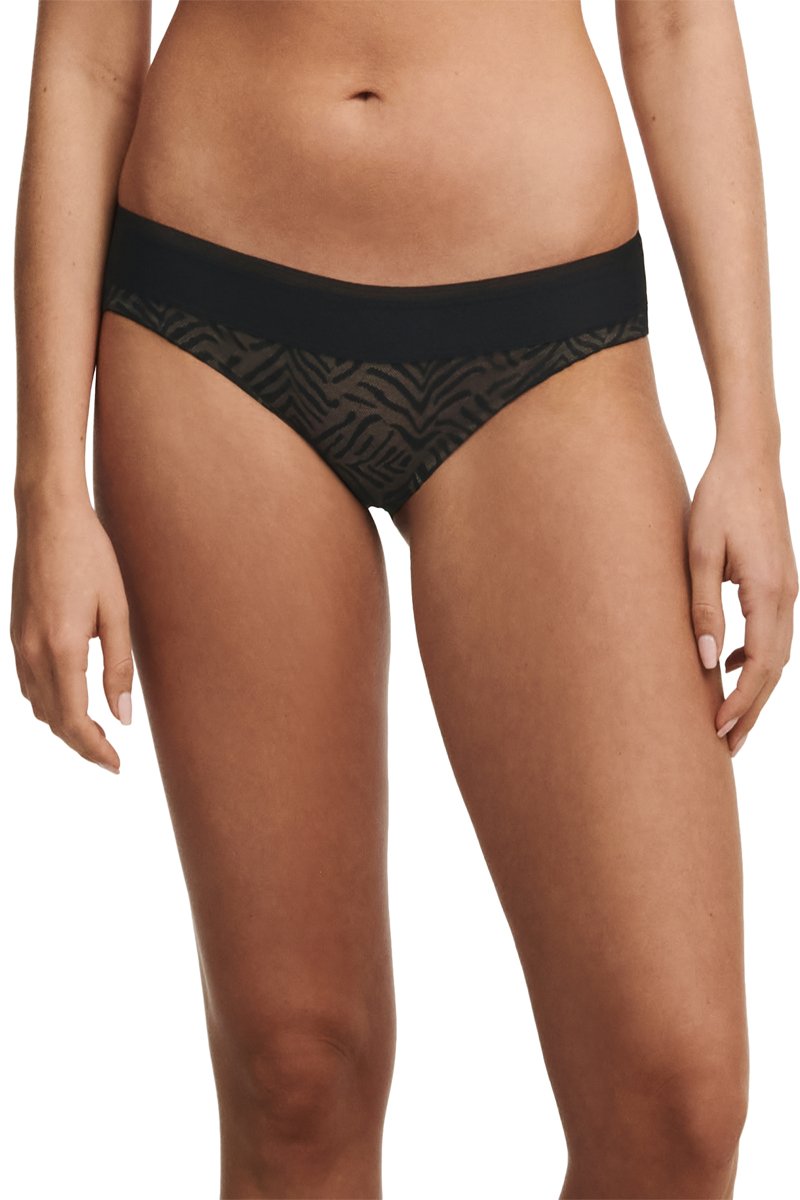 Calzoncillos con gráfico A - Negro