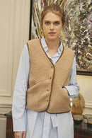 Veste Sans Manches Valance - Camel