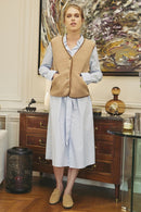 Veste Sans Manches Valance - Camel