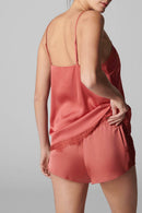 Satin Night Camisole - Pink