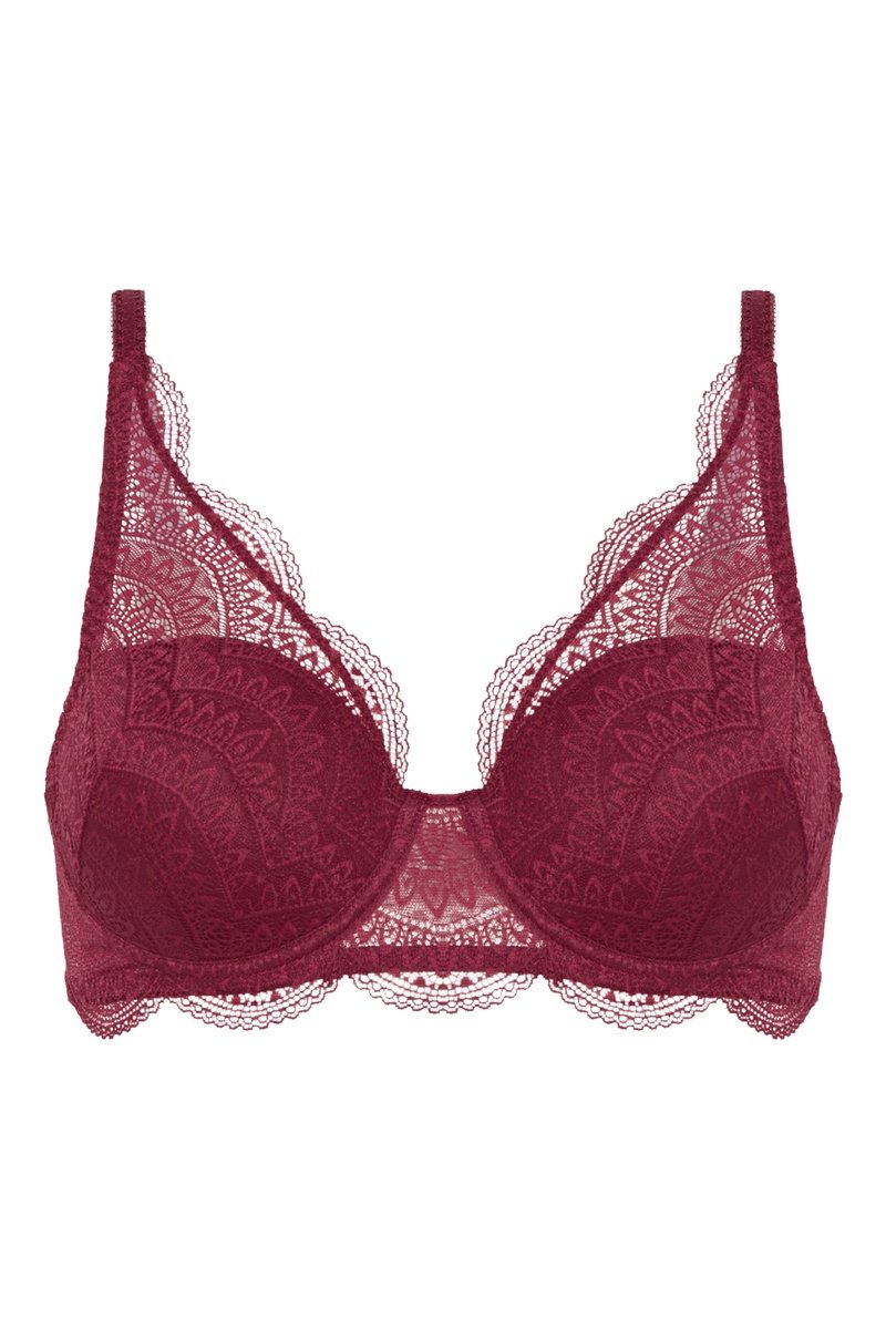 Soutien-Gorge Padding Moulé Spacer 3D Karma - Rouge Spinelle