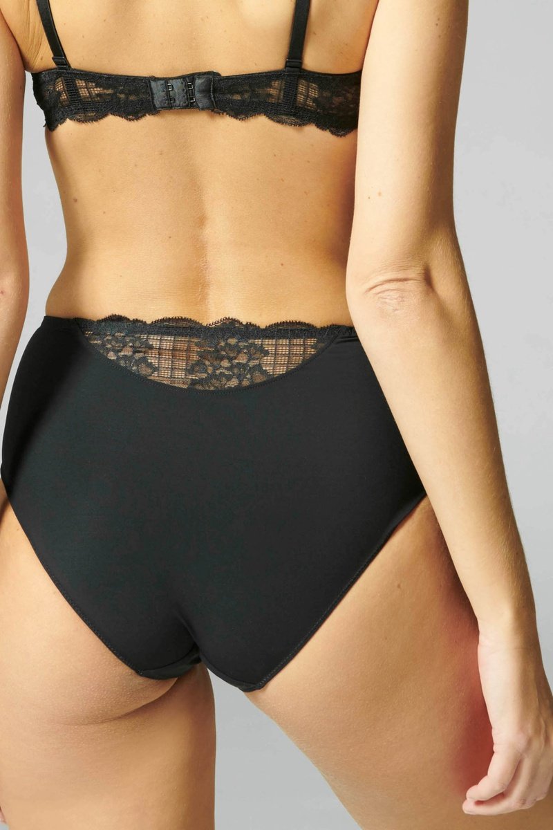Shorty Taille Haute Rêve - Noir