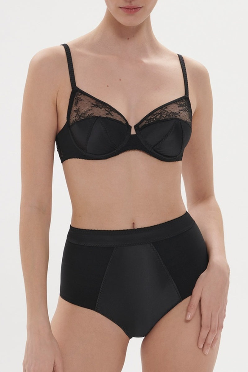Ève Plunge Bra - Black