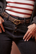 Helene Nubuck Belt - Camel