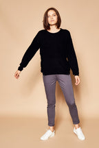 Pull En Laine Et Cachemire Miu - Noir