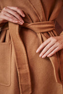 Manteau En Laine Laurenzo - Camel