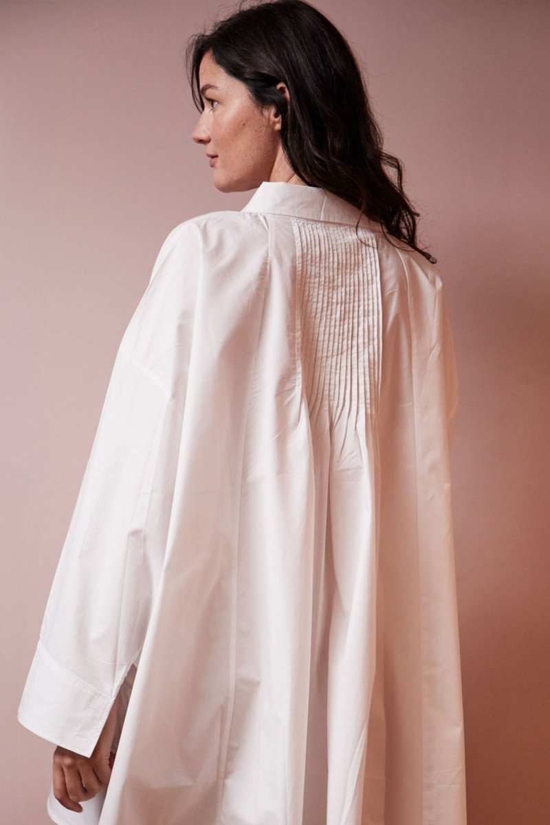 Reef Shirt Dress - White