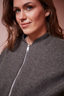 Bomber Vosges - Gris Foncé Chiné