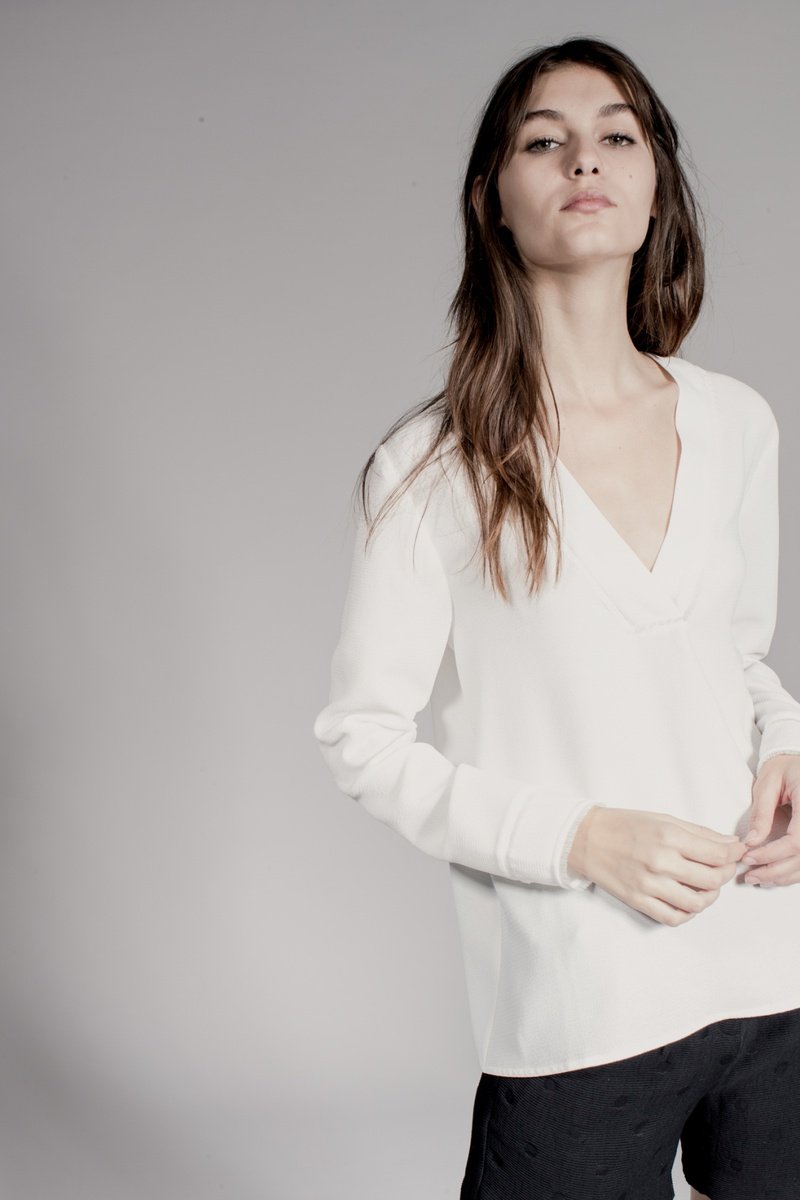 Blouse Tempo - Blanc