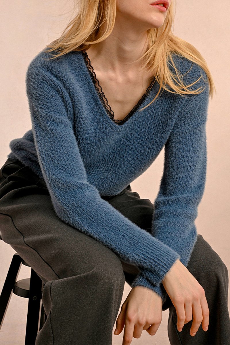 Pull - Bleu - Molly Bracken - Femme