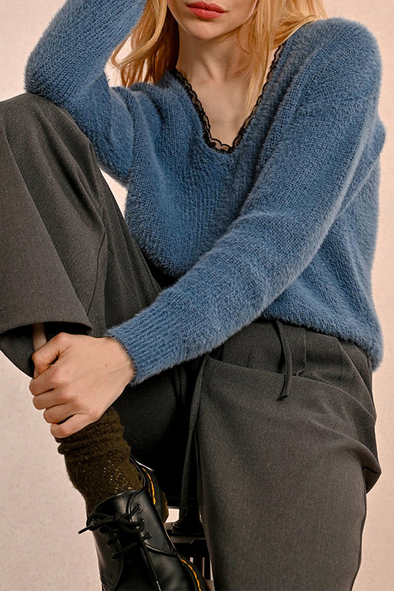 Pull - Bleu - Molly Bracken - Femme