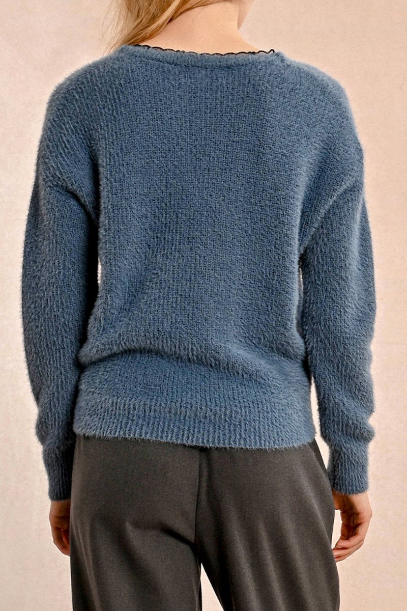 Pull - Bleu - Molly Bracken - Femme