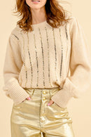 Pull - Beige - Molly Bracken - Femme