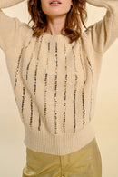 Pull - Beige - Molly Bracken - Femme
