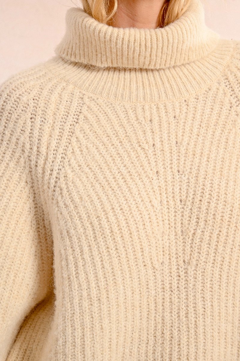 Pull - Beige - Molly Bracken - Femme