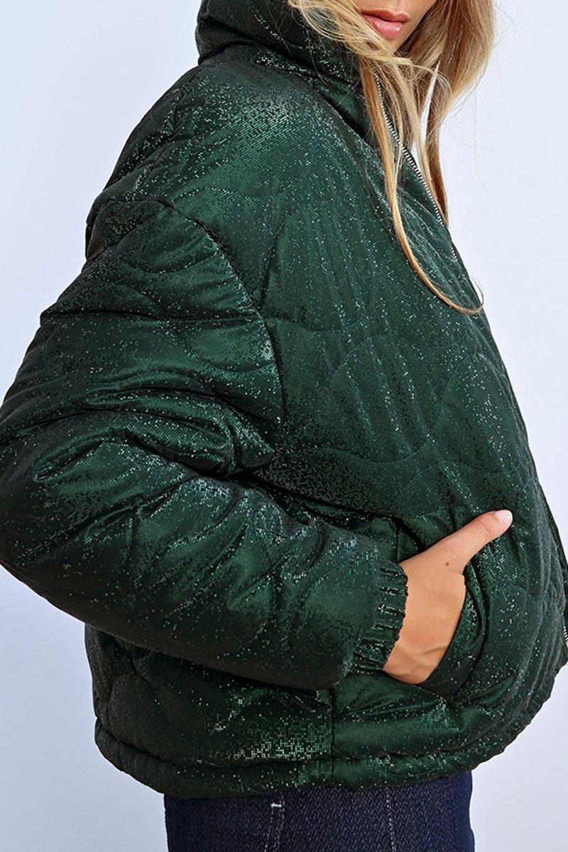 Doudoune - Vert Foncé - Lili Sidonio - Femme