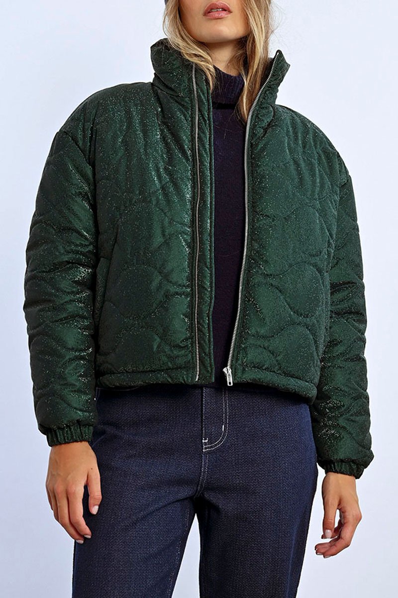 Doudoune - Vert Foncé - Lili Sidonio - Femme